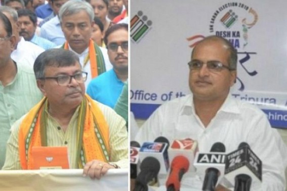 Tripura Education Minister threatens CEO in mafia style, calls him the â€˜Nayakâ€™ of Poll-Conspiracy